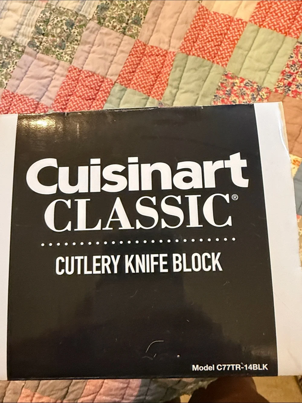 Cuisinart Natural Wood Finish Cutlery Knife Block - Light Wood